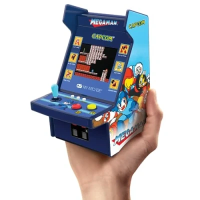 Afbeelding van Draagbare Spelcomputer My Arcade Micro Player PRO Megaman Retro Games Blauw