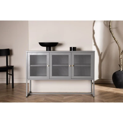 Afbeelding van Svea Pavlo dressoir 120 cm grijs Metaal