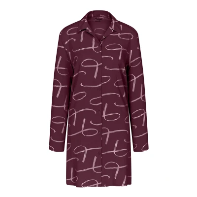 Afbeelding van Triumph Women&#039;s Boyfriend Fit NDW 02 Nightgown, Red Light Combinatie, 38, Combination, 38