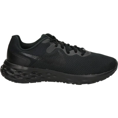 Afbeelding van NIKE Performance Revolution 6 Hardloopschoenen neutraal, Heren, Maat: 45, Black/dark smoke grey Textiel/ synthetisch