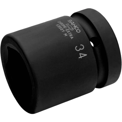 Afbeelding van Bahco Slagdop 1&quot; zeskant gefosfateerd 85 mm K9501M