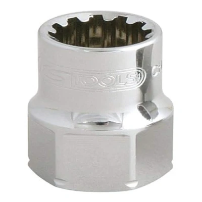 Afbeelding van KS Tools, Dopsleutel + dopmoer, 19 mm TRIPLEplus doorvoersokkel (22 mm)