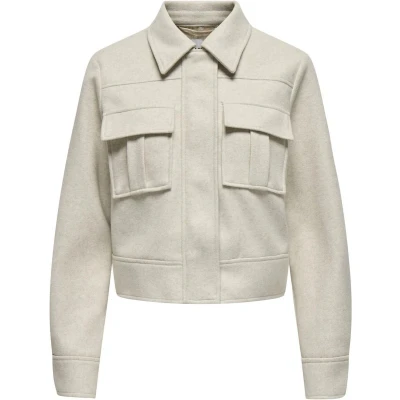 Afbeelding van ONLY ONLNANCY LIFE SHORT CARGO JACKET CC OTW Meisjes Gewatteerde jassen