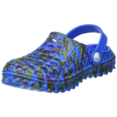 Afbeelding van Chicco, Strand En Zwembad Sabot, Kinderen Tieners, Camouflage Blauw, 20, Design in Italië