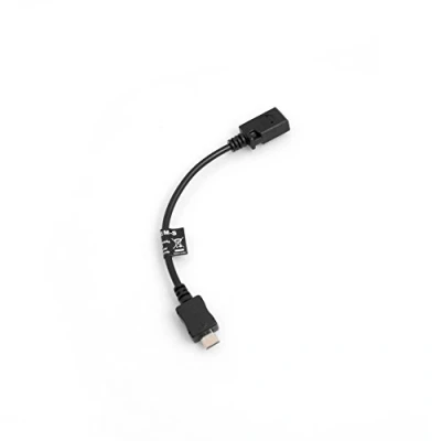 Afbeelding van System S Micro USB (mannelijk) naar Mini (vrouwelijk) adapter datakabel oplaadkabel verlenging 15 cm