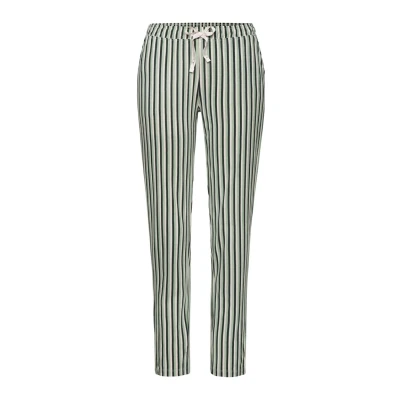 Afbeelding van s.Oliver Pyjamabroek lichtgroen / donkergroen wit
