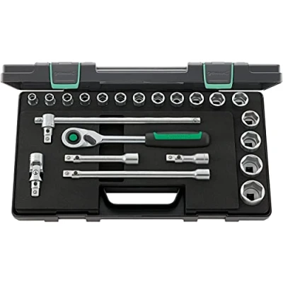 Afbeelding van Stahlwille 52/16/6QR KN 96031480 Dopsleutelset 1/2 (12.5 mm) 22 delig