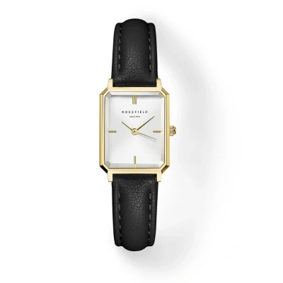 Afbeelding van Rosefield dames The Octagon XS horloge OWBLG O84 in de kleur Goud