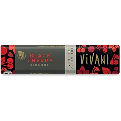 Afbeelding van Vivani Chocolade Reep Black Multi verpakking 18x35GR