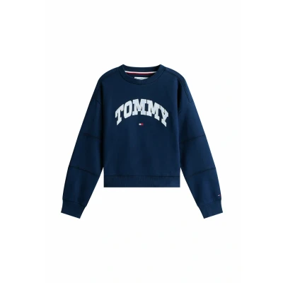 Afbeelding van TOMMY HILFIGER Sweatshirt navy / wit