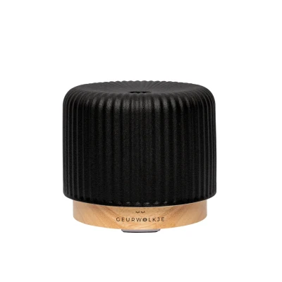 Afbeelding van Live Slow Geurwolkje® Aroma Diffuser Keramiek Zwart 200 ml