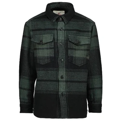 Afbeelding van Vingino geruit overshirt Lefano zwart