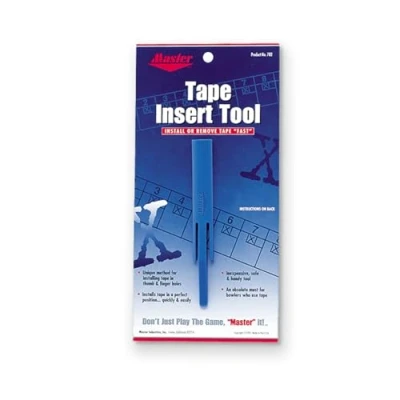 Afbeelding van EMAX Master Industries tape Insert Tool Bowling voor het inplakken en verwijderen van in duim vingergat
