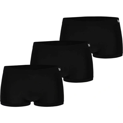 Afbeelding van Apollo short met bamboe (set van 3) zwart