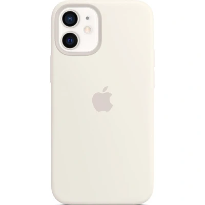 Afbeelding van Apple origineel Silicone MagSafe Case iPhone 12 Mini White MHKV3ZM/A