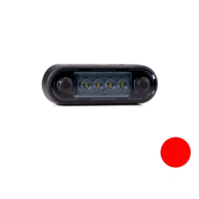 Afbeelding van Fristom LED Markeringslamp Rood Dark Look Kort FT 073