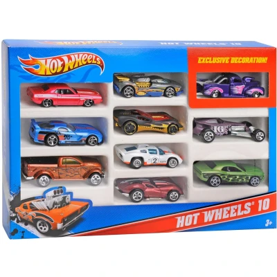 Afbeelding van Hot Wheels Diecast giftset 10 stuks