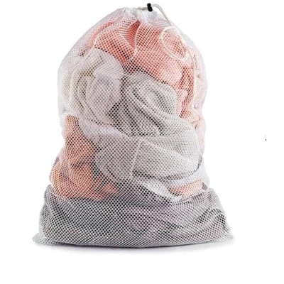 Afbeelding van INF Wasnet, waszak groot, 90x60cm, wit