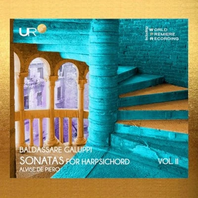 Afbeelding van Alvise De Piero Baldassare Galuppi: Sonatas For Harpsichord (CD)