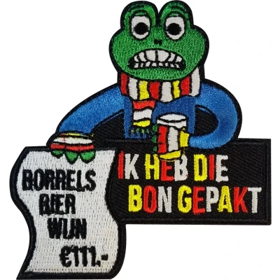 Afbeelding van Fjesta© Oeteldonk embleem Bon gepakt
