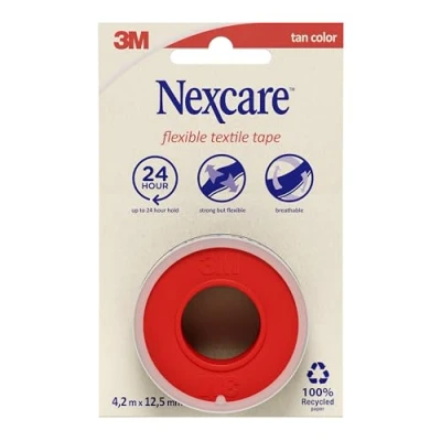 Afbeelding van Nexcare 3m Textile Flexi.tape 4,2mx12,5mm Nt04 1