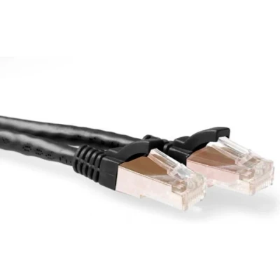 Afbeelding van ACT FB6930 SFTP CAT6A Patchkabel Snagless Zwart 30 meter