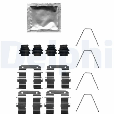 Afbeelding van Delphi Diesel Rem montageset LX0739
