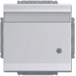 Afbeelding van Abb busch jaeger tekstwandcontactdoos ra kv kd centraalplaat led inbouw f alu 2cka002018a1550