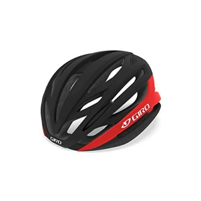 Afbeelding van Fietshelm Giro Syntax Matte Black Bright Red 55 59 cm