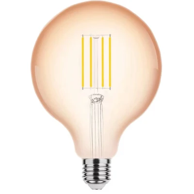 Afbeelding van Modee LED Globe G125 E27 4 28W 1800K filament amber dimbaar LED7490