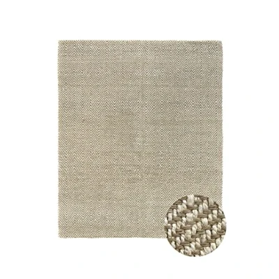 Afbeelding van HAMID Vloerkleed Jute Wit Kleur, Alcazar Tapijt 100% Natuurlijke Jutevezel, Zacht en Gemiddelde Weerstand, Handgeweven, Woonkamer, Slaapkamer, Hal (300x250cm)