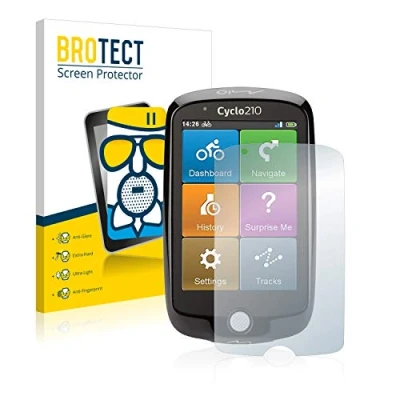 Afbeelding van BROTECT Screenprotector voor Mio Cyclo 210 Folie Beschermfolie Beschermglas matte