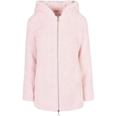 Afbeelding van Urban Classics Ladies Sherpa Jacket Winterjas, Dames, Maat: XXL, Pink