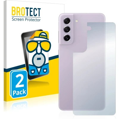 Afbeelding van BROTECT Screenprotector voor Samsung Galaxy S21 FE 5G (Achterkant) Folie Beschermfolie matte (2 Stuks)