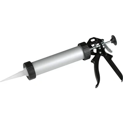 Afbeelding van Meister Cartridgepers Gesloten aluminium behuizing Geschikt Voor 310 ml patronen &amp; navulzak lijmen afdichtmiddelen Geïntegreerde klembescherming/uitpersspistool / 4492300