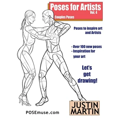 Afbeelding van Poses for Artists Volume 4 Couples Poses: An essential reference figure drawing and the human form