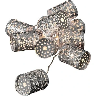 Afbeelding van Lichtsnoer led kerstverlichting binnen 10 lampjes 0.9 meter wa