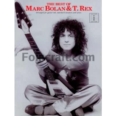 Afbeelding van Best Of Marc Bolan &amp; T Rex Guitar TAB