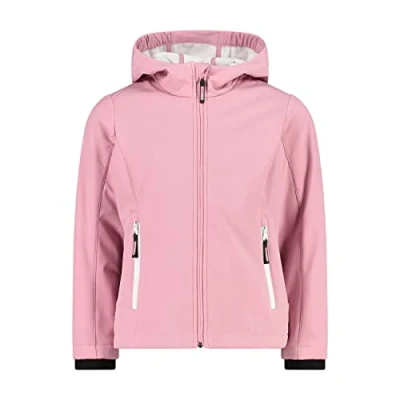 Afbeelding van CMP Girls Fix Hoodie Softshell Fard Maat Kinder_EU 164