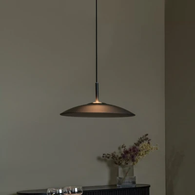Afbeelding van Lucide MENGA Hanglamp Ø 40 cm LED Dimb. 1x11W 2700K Fumé