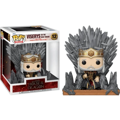 Afbeelding van House of the Dragon Day Funko Pop Vinyl: Viserys on Iron Throne