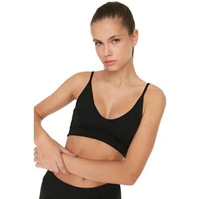Afbeelding van Trendyol TWOSS22SS0045 Volwassenen Vrouwen single Zwart M