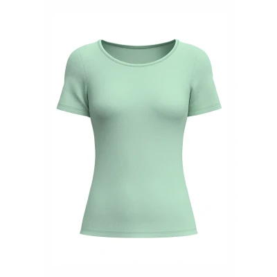 Afbeelding van Calida Natural Comfort Pyjamashirt, Dames, Maat: 32/34, Soft green