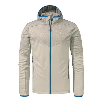 Afbeelding van Fleecevest Schöffel Men Hoody Svardalen M Gray Violet Maat 52