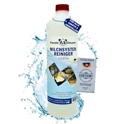 Afbeelding van PandaCleaner melksysteemreiniger volautomatische koffiemachine 1000 ml concentraat voor alle merken melkschuimreiniger koffieautomaten