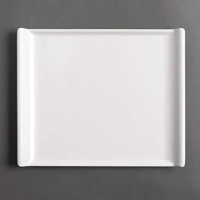 Afbeelding van Kristallon melamine schaal wit 2,5(h) x 53(b) 33(d)cm