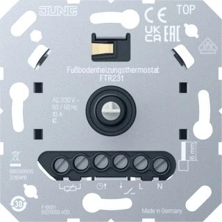 Afbeelding van Jung ruimtethermostaat aan uit voeding 230v ac inb ftr231