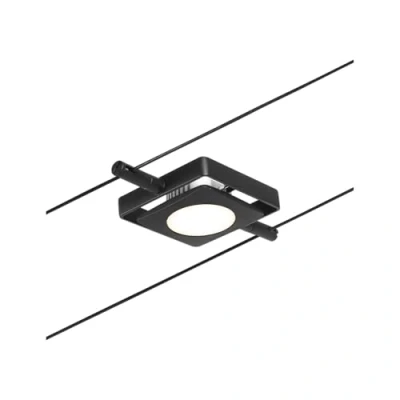 Afbeelding van Paulmann 94425 CorDuo LED kabelsysteem Spot MacLED DC incl. 1x4,5 Watt uitbreidbaar zwart mat, chroom staalkabel metaal 3000 K
