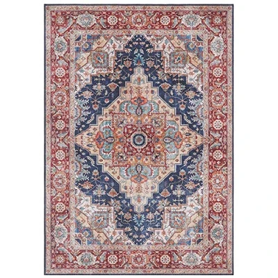 Afbeelding van Vloerkleed Amata 160x230cm Blauw 123vloerkleed.nl is de online webshop voor vloerkleden en woonaccessoires.
