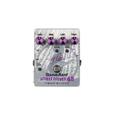 Afbeelding van Tech 21 SansAmp Street Driver 48 Frank Bello Signature basgitaar effectpedaal
